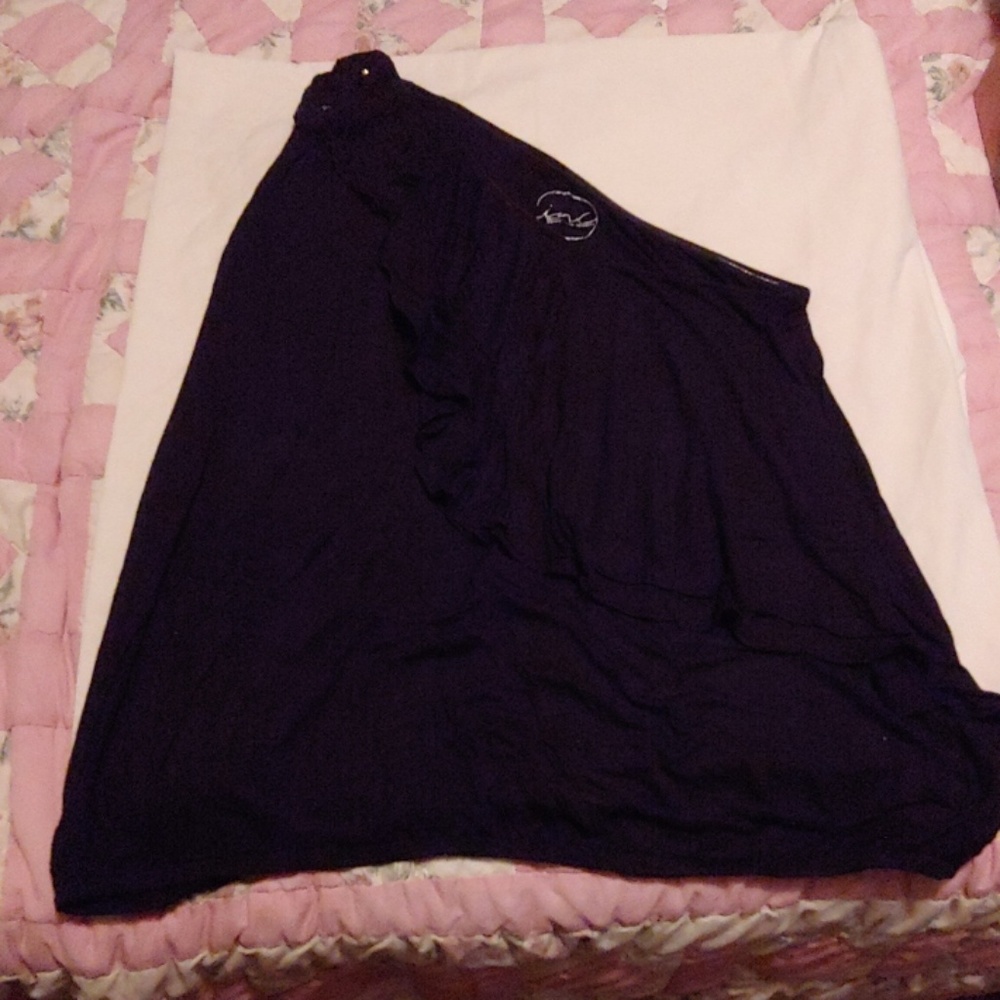 One shoulder blouse